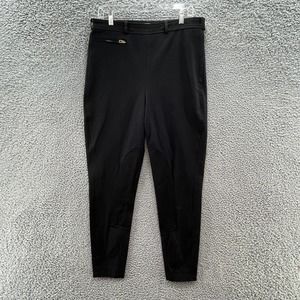 Tory Burch Pants Womens 12 Black Equestrian Collection Stretch Riding Stretch